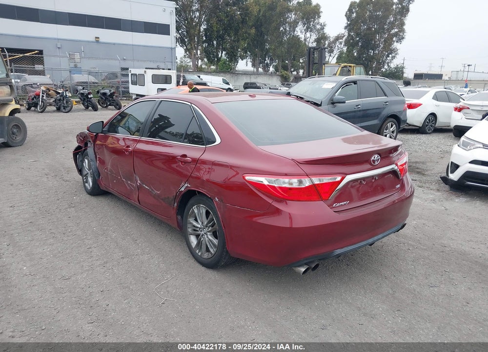 2016 TOYOTA CAMRY SE VIN: 4T1BF1FK0GU576305