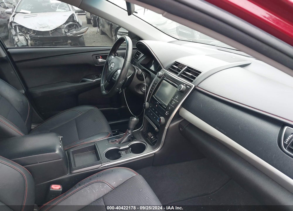 2016 TOYOTA CAMRY SE VIN: 4T1BF1FK0GU576305