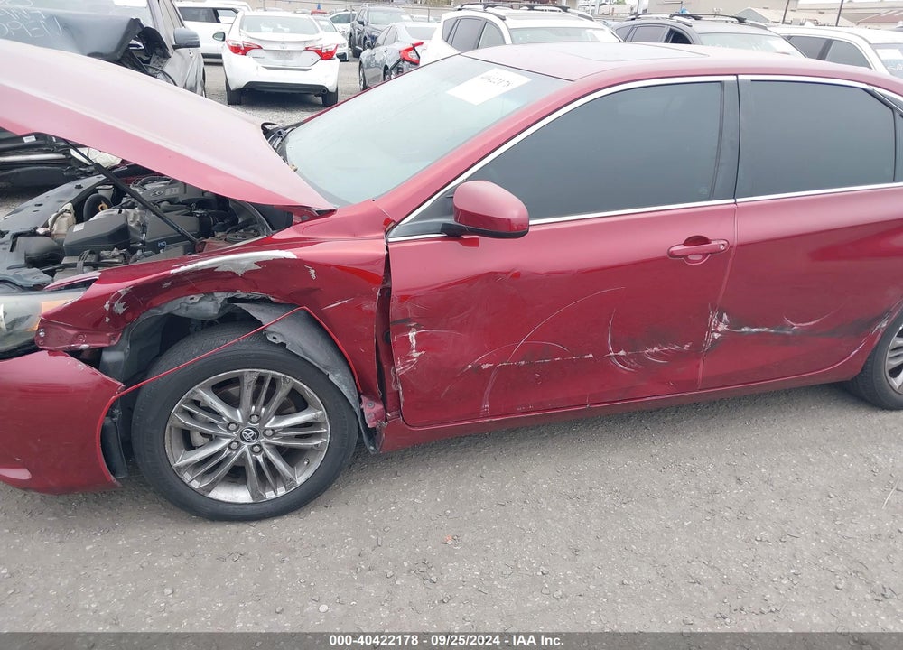 2016 TOYOTA CAMRY SE VIN: 4T1BF1FK0GU576305