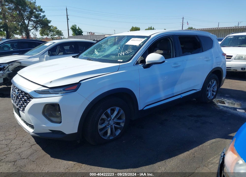 2020 HYUNDAI SANTA FE SE VIN: 5NMS23ADXLH160008