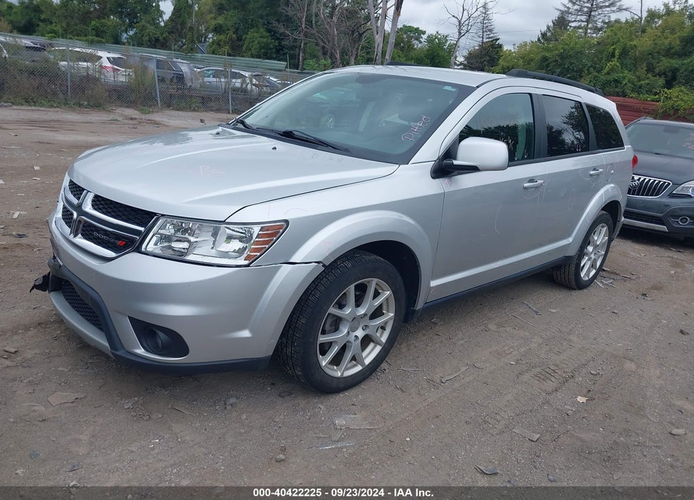 2014 DODGE JOURNEY SXT VIN: 3C4PDCBB7ET216862