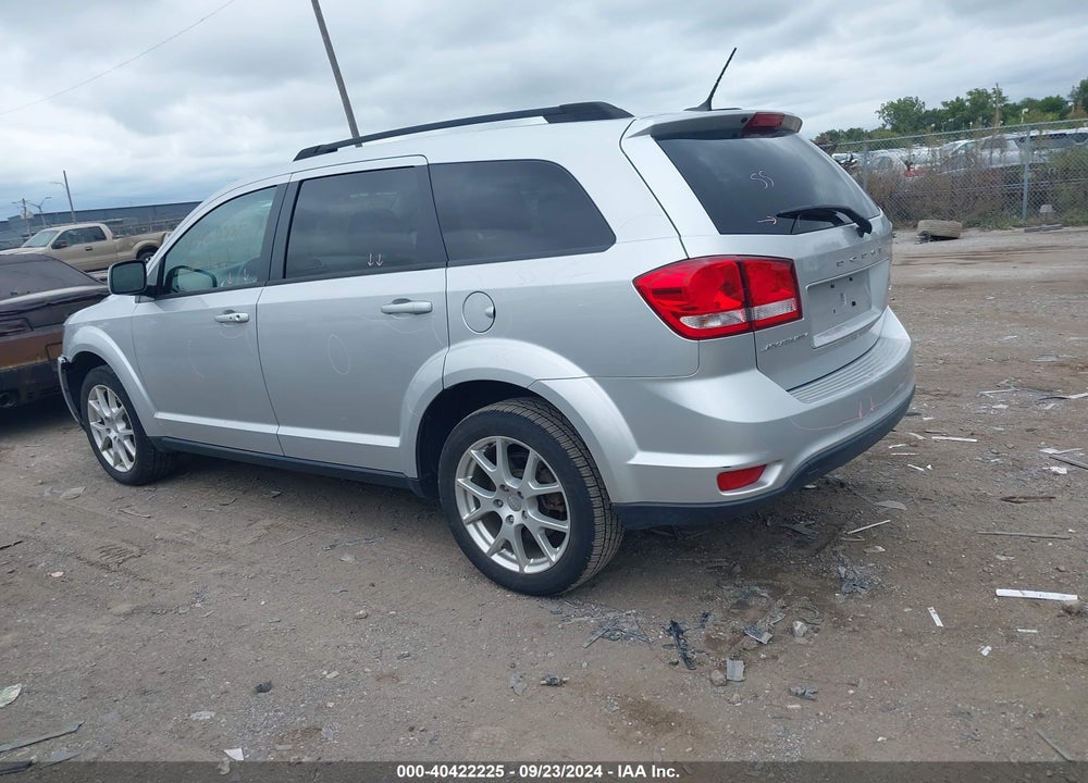 2014 DODGE JOURNEY SXT VIN: 3C4PDCBB7ET216862