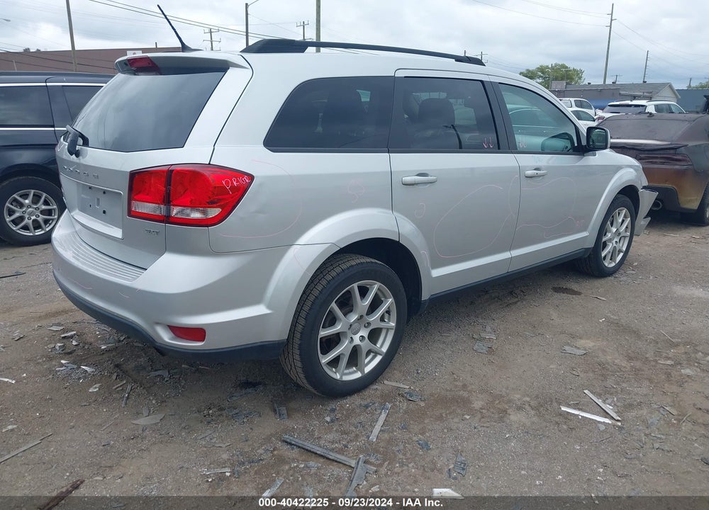 2014 DODGE JOURNEY SXT VIN: 3C4PDCBB7ET216862