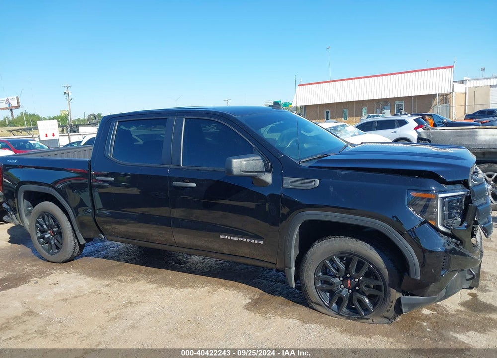 2023 GMC SIERRA 1500 4WD SHORT BOX PRO VIN: 1GTPUAEK8PZ215800