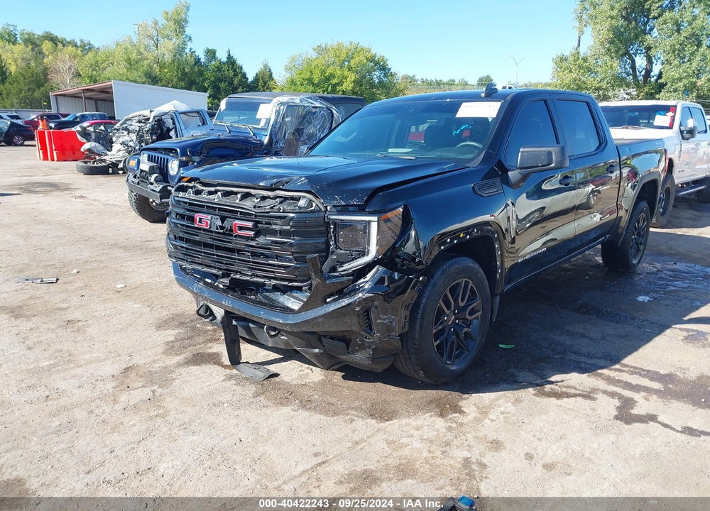 2023 GMC SIERRA 1500 4WD SHORT BOX PRO VIN: 1GTPUAEK8PZ215800