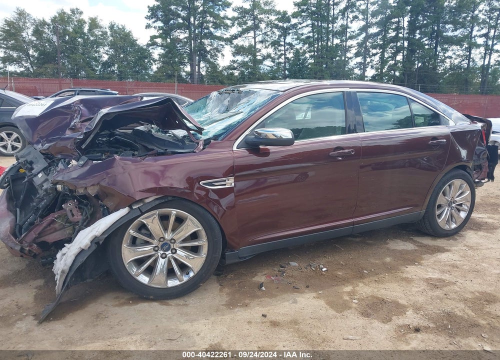 2012 FORD TAURUS LIMITED VIN: 1FAHP2FWXCG130200
