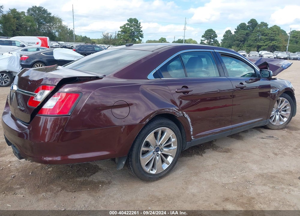 2012 FORD TAURUS LIMITED VIN: 1FAHP2FWXCG130200