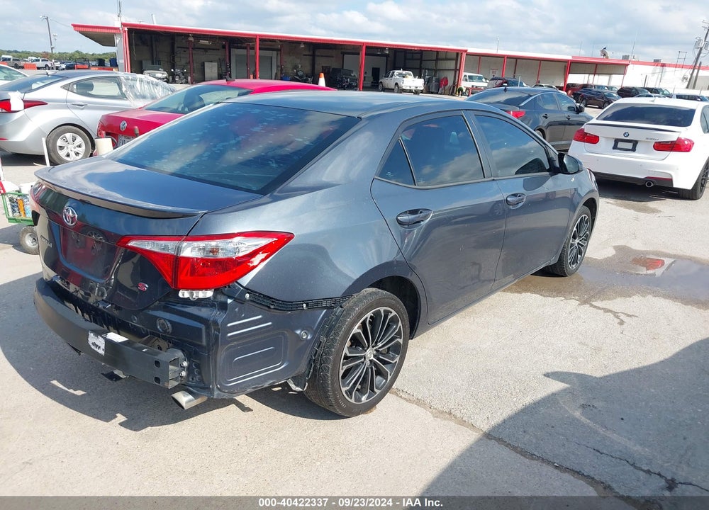 2014 TOYOTA COROLLA S PLUS VIN: 5YFBURHE4EP170313