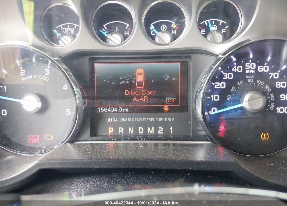 2011 FORD F-250 LARIAT VIN: 1FT7W2BT4BEB21989