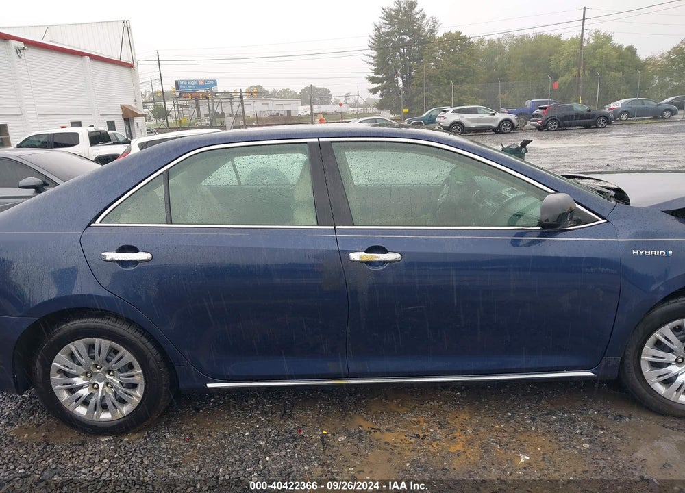 2014 TOYOTA CAMRY HYBRID LE VIN: 4T1BD1FK0EU112904
