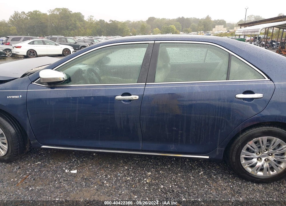 2014 TOYOTA CAMRY HYBRID LE VIN: 4T1BD1FK0EU112904