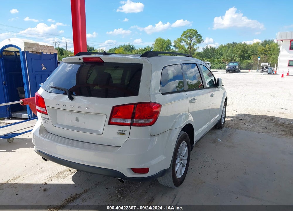 2016 DODGE JOURNEY SXT VIN: 3C4PDCBG2GT206464