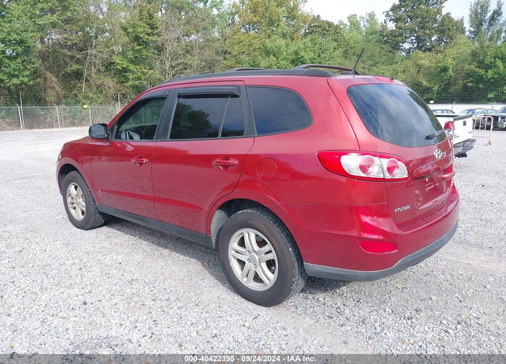 2010 HYUNDAI SANTA FE GLS VIN: 5NMSG3AB6AH380131