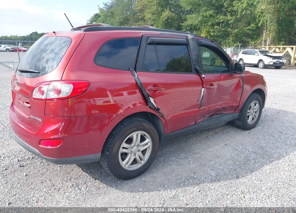 2010 HYUNDAI SANTA FE GLS VIN: 5NMSG3AB6AH380131