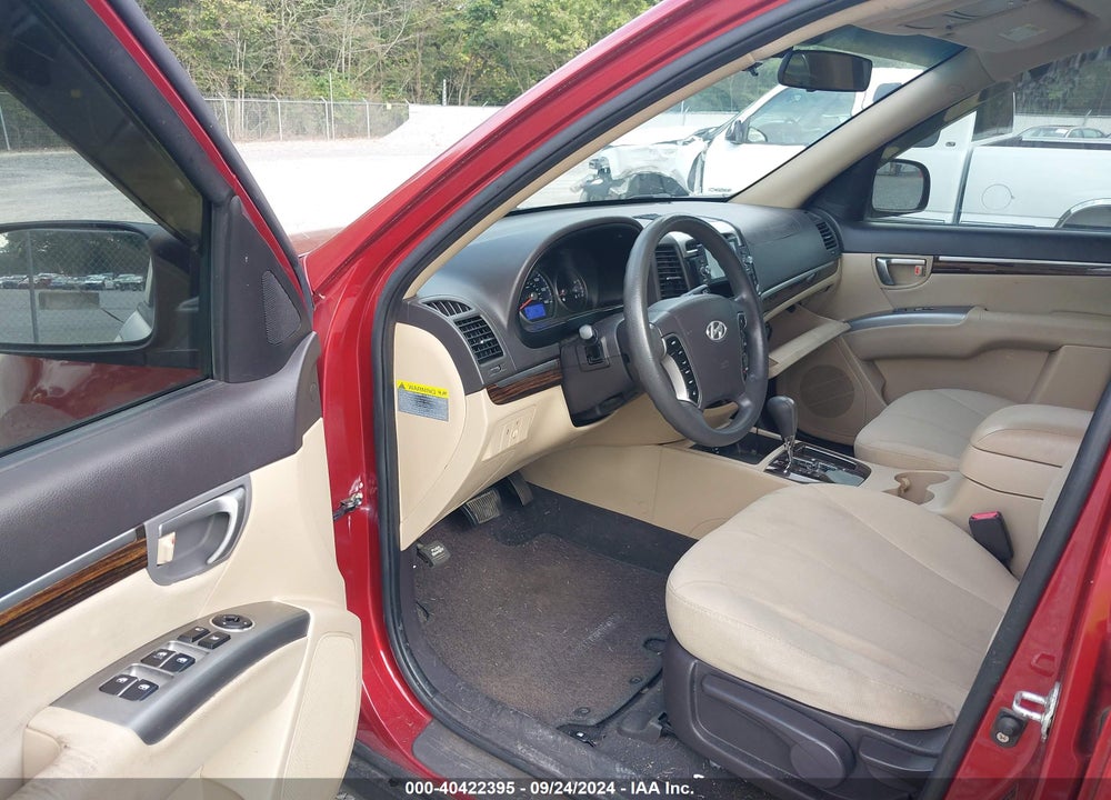 2010 HYUNDAI SANTA FE GLS VIN: 5NMSG3AB6AH380131