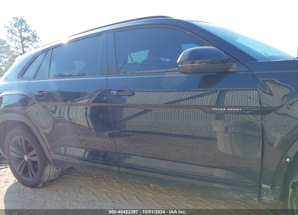 2022 VOLKSWAGEN ATLAS CROSS SPORT 3.6L V6 SEL R-LINE BLACK VIN: 1V2AE2CAXNC224502