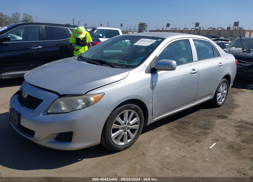 2010 TOYOTA COROLLA LE VIN: 1NXBU4EEXAZ333465
