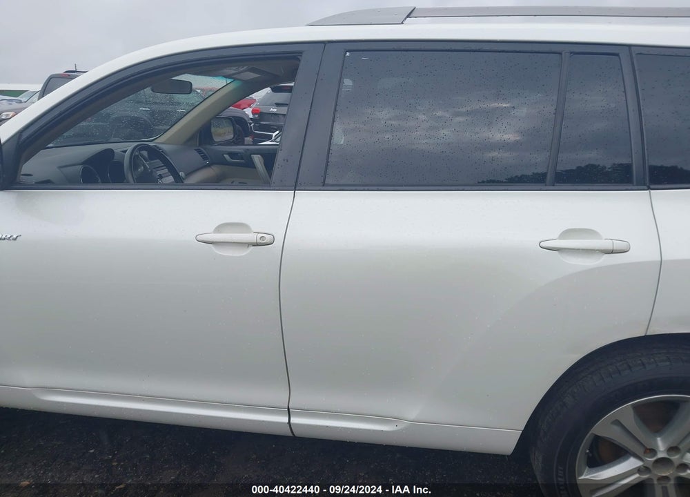2008 TOYOTA HIGHLANDER SPORT VIN: JTEES43A682083487