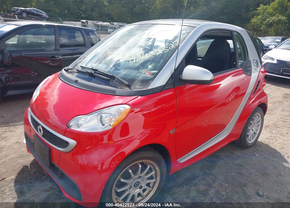 2013 SMART FORTWO ELECTRIC DRIVE PASSION VIN: WMEEJ9AA2DK722970
