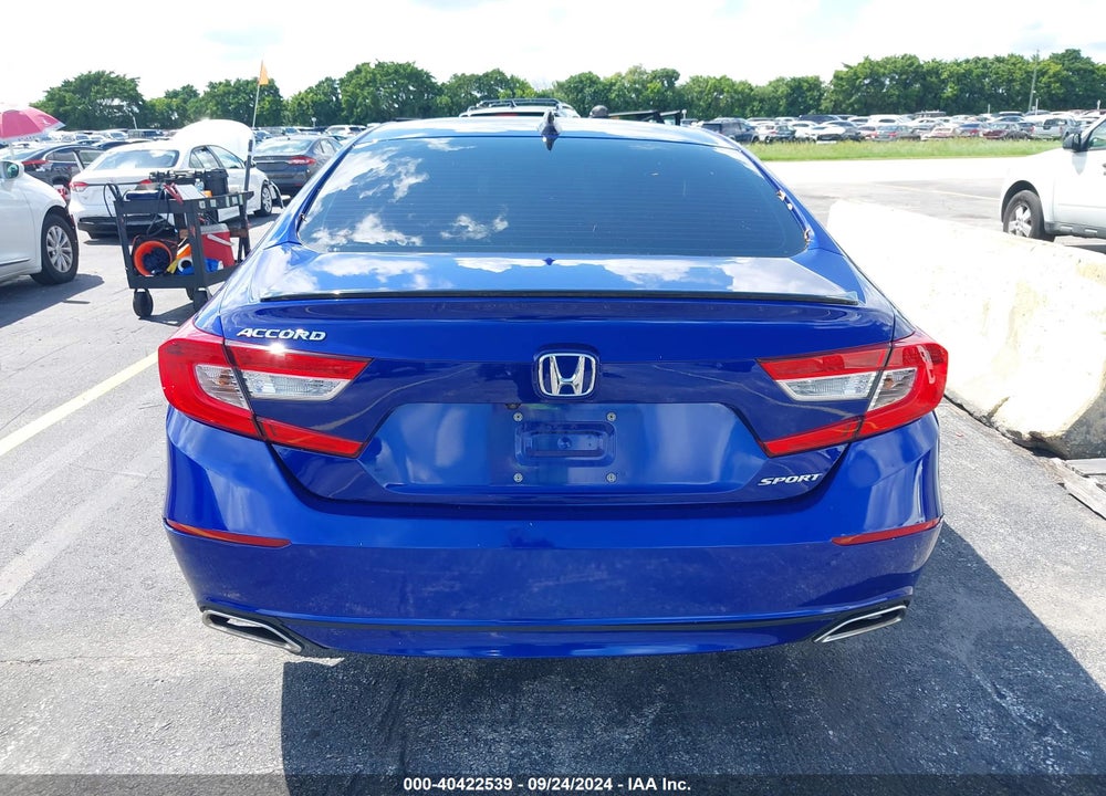 2021 HONDA ACCORD SPORT VIN: 1HGCV1F32MA098262