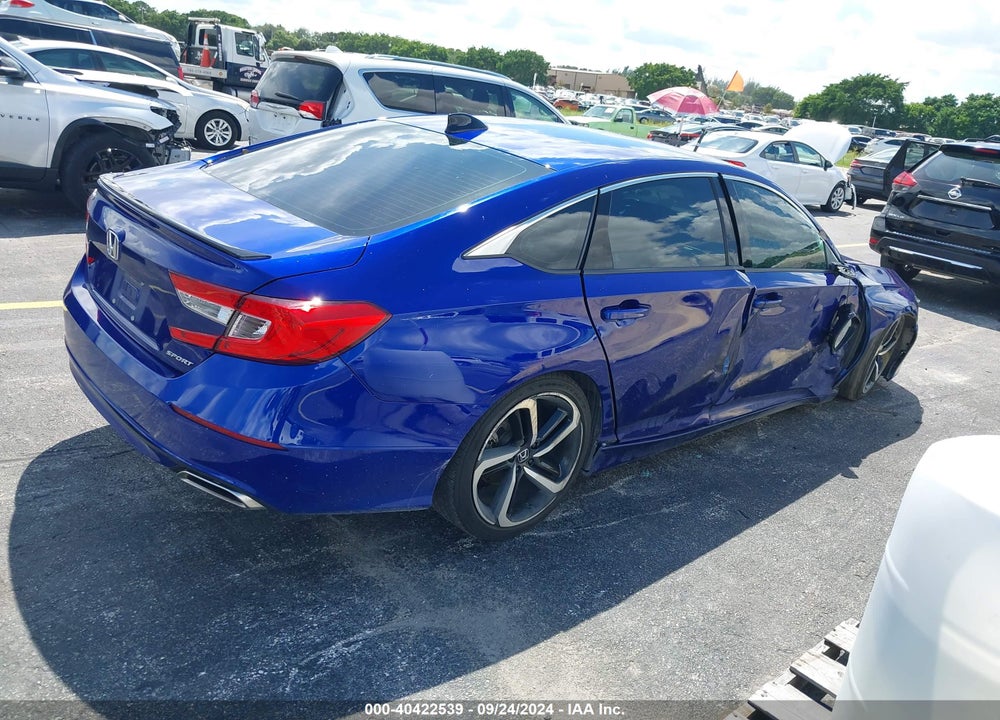2021 HONDA ACCORD SPORT VIN: 1HGCV1F32MA098262