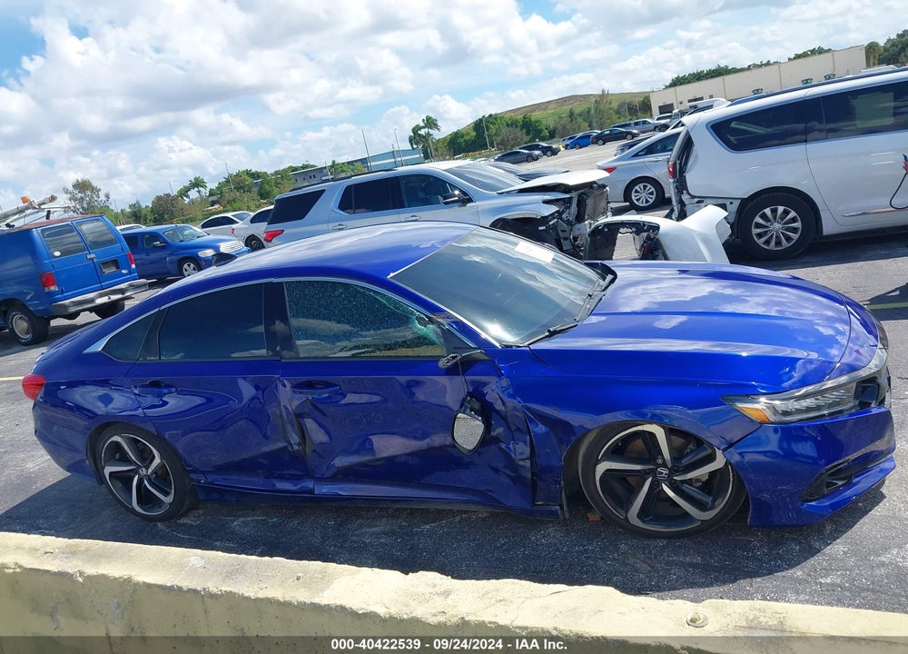 2021 HONDA ACCORD SPORT VIN: 1HGCV1F32MA098262