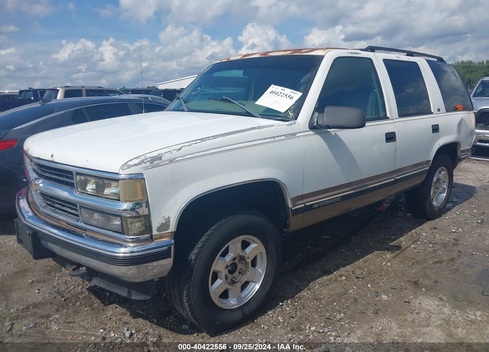 1998 CHEVROLET TAHOE LS VIN: 1GNEK13R5WJ321753