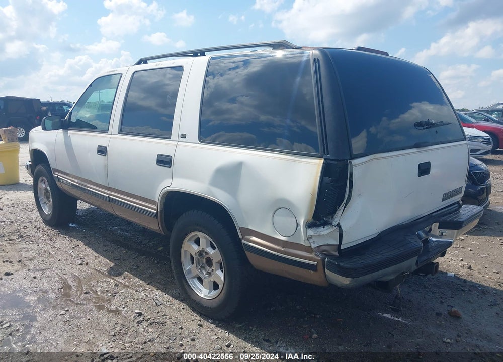1998 CHEVROLET TAHOE LS VIN: 1GNEK13R5WJ321753