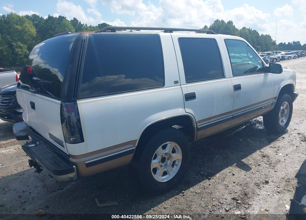 1998 CHEVROLET TAHOE LS VIN: 1GNEK13R5WJ321753