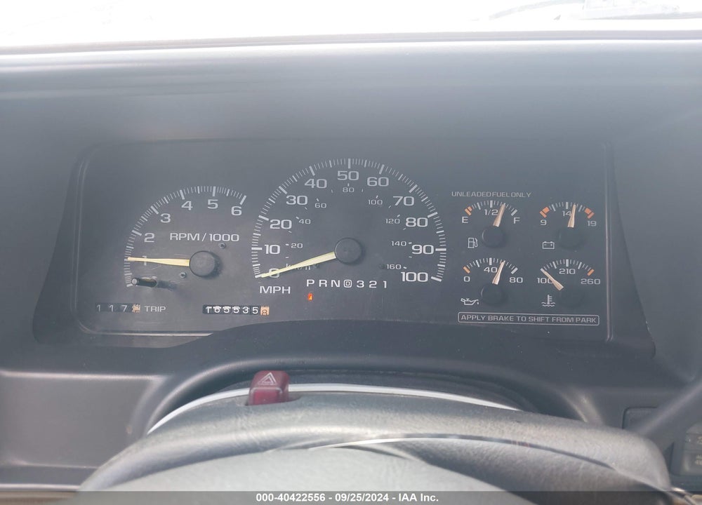 1998 CHEVROLET TAHOE LS VIN: 1GNEK13R5WJ321753