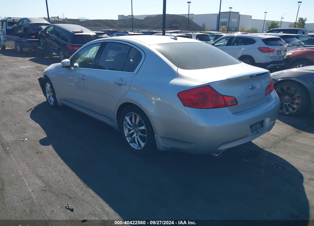 2009 INFINITI G37 JOURNEY VIN: JNKCV61E69M308581