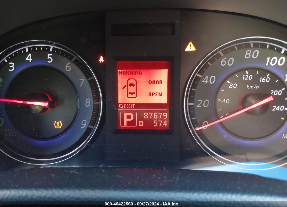 2009 INFINITI G37 JOURNEY VIN: JNKCV61E69M308581