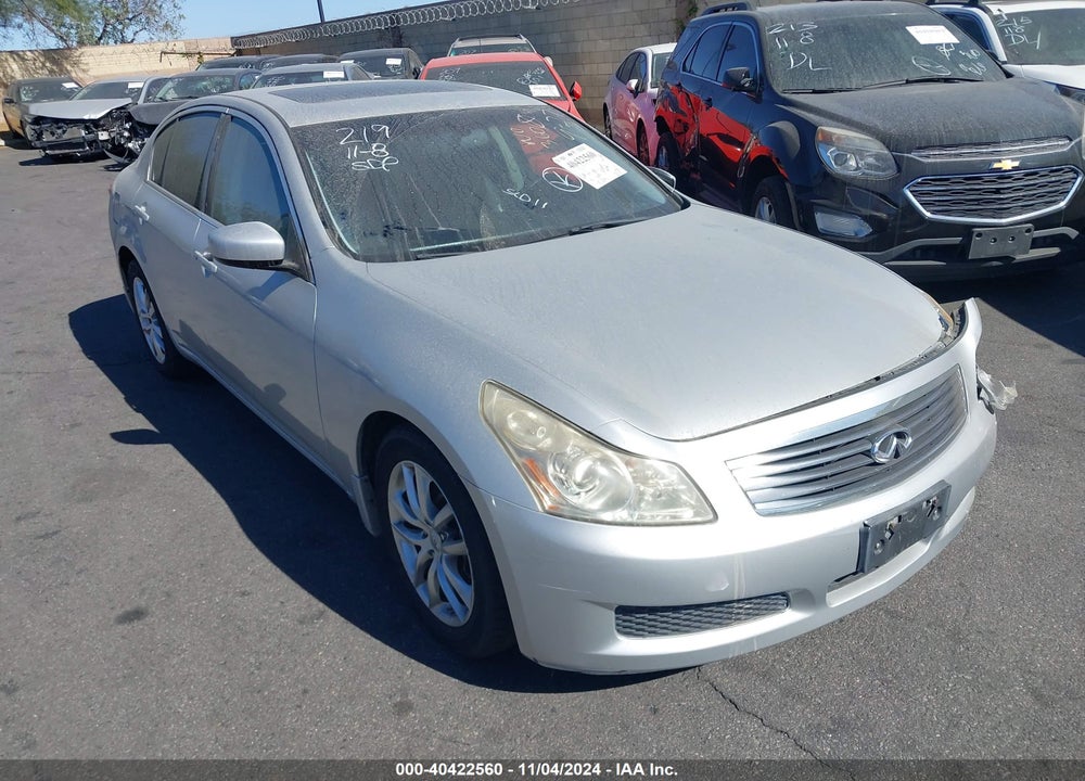 2009 INFINITI G37 JOURNEY VIN: JNKCV61E69M308581