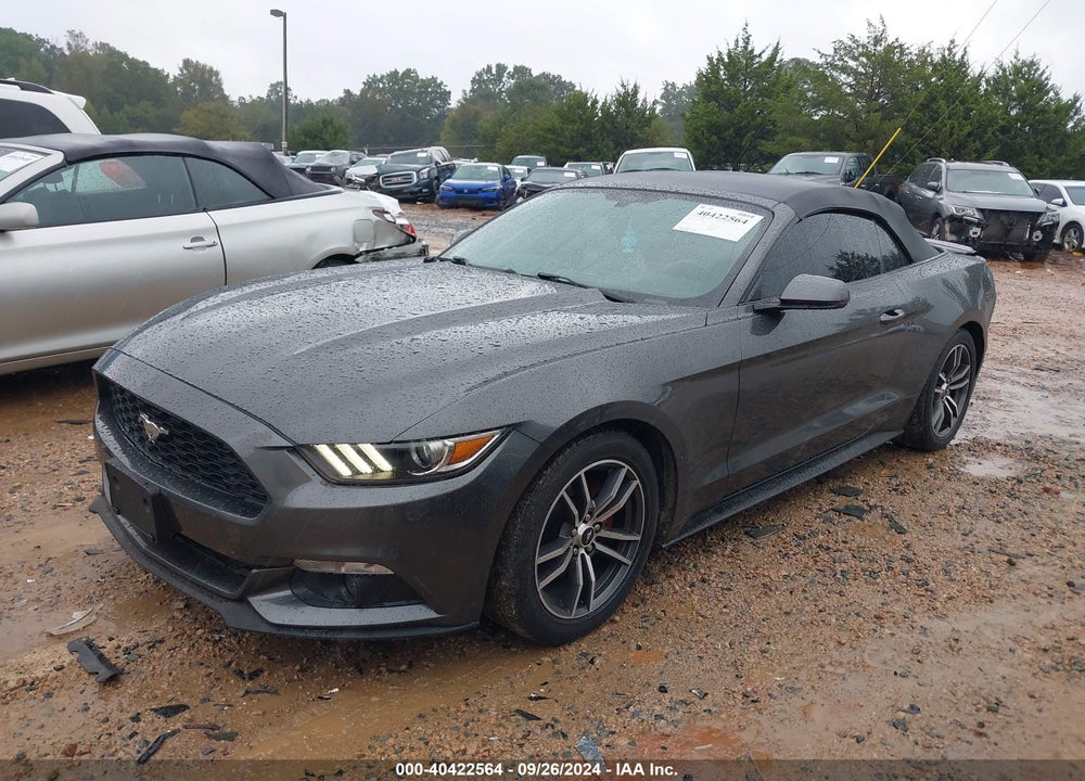 2017 FORD MUSTANG ECOBOOST PREMIUM VIN: 1FATP8UH5H5313265