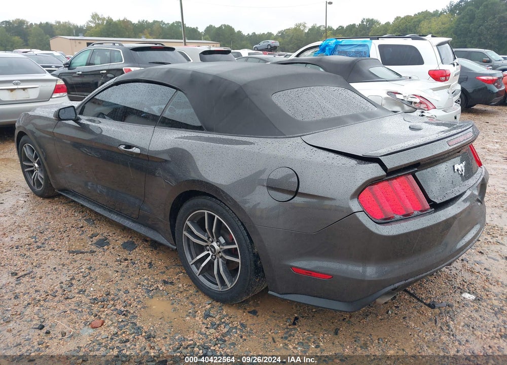 2017 FORD MUSTANG ECOBOOST PREMIUM VIN: 1FATP8UH5H5313265