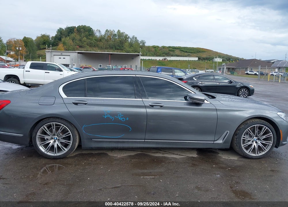 2016 BMW 750I VIN: WBA7F0C57GGL99525