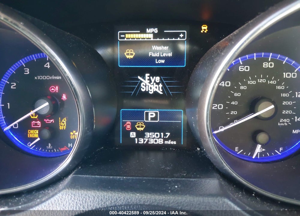 2016 SUBARU LEGACY 2.5I LIMITED VIN: 4S3BNAN64G3004199