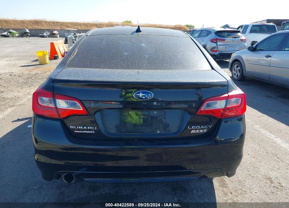 2016 SUBARU LEGACY 2.5I LIMITED VIN: 4S3BNAN64G3004199