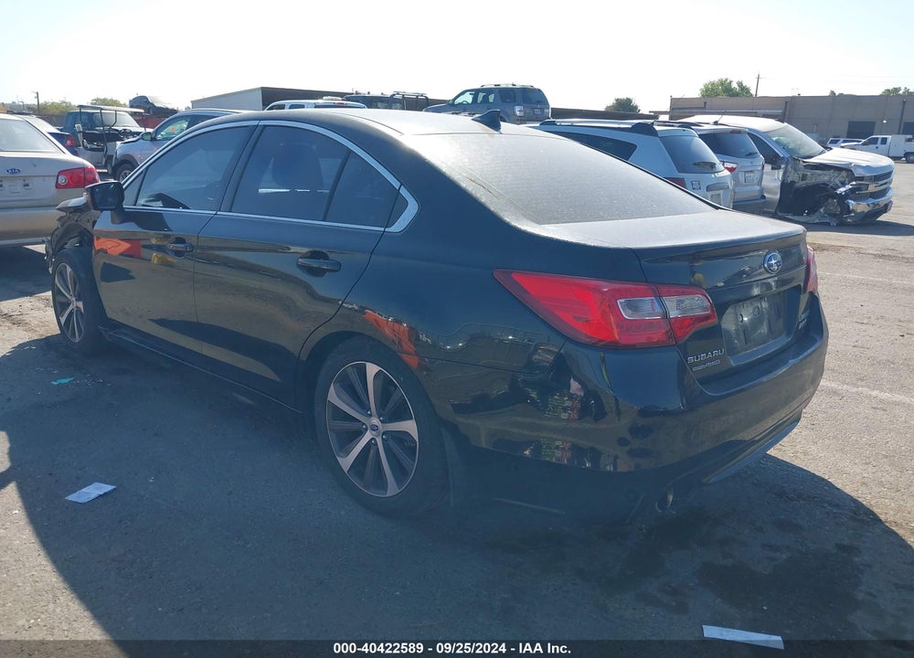 2016 SUBARU LEGACY 2.5I LIMITED VIN: 4S3BNAN64G3004199