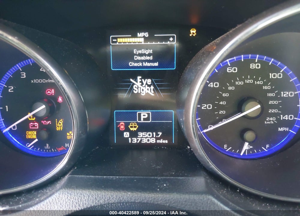 2016 SUBARU LEGACY 2.5I LIMITED VIN: 4S3BNAN64G3004199