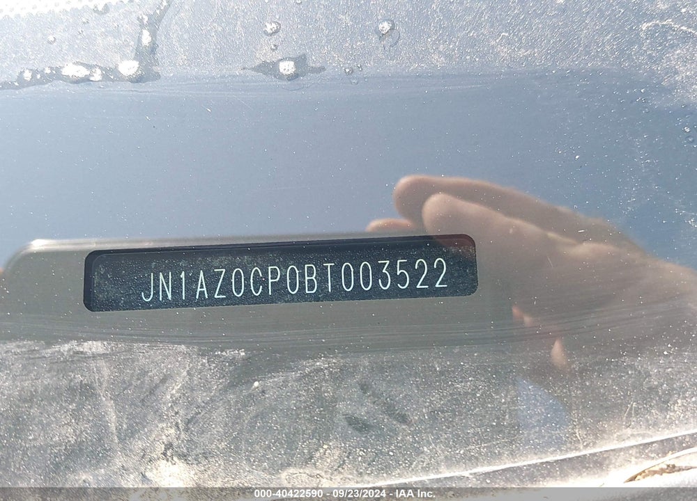 2011 NISSAN LEAF SL VIN: JN1AZ0CP0BT003522