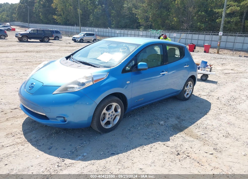 2011 NISSAN LEAF SL VIN: JN1AZ0CP0BT003522
