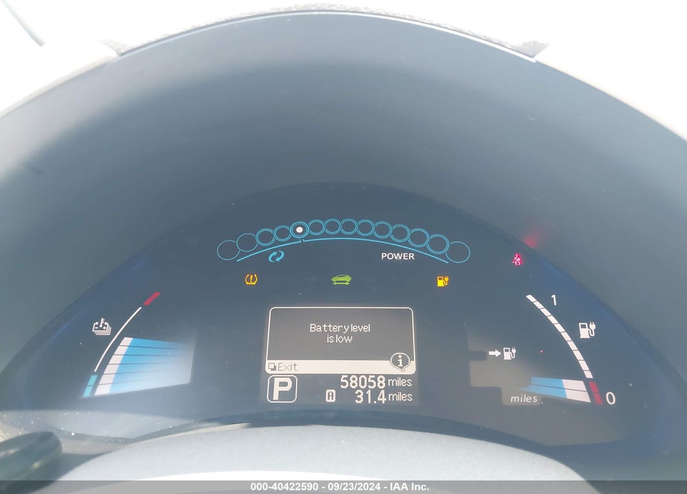 2011 NISSAN LEAF SL VIN: JN1AZ0CP0BT003522