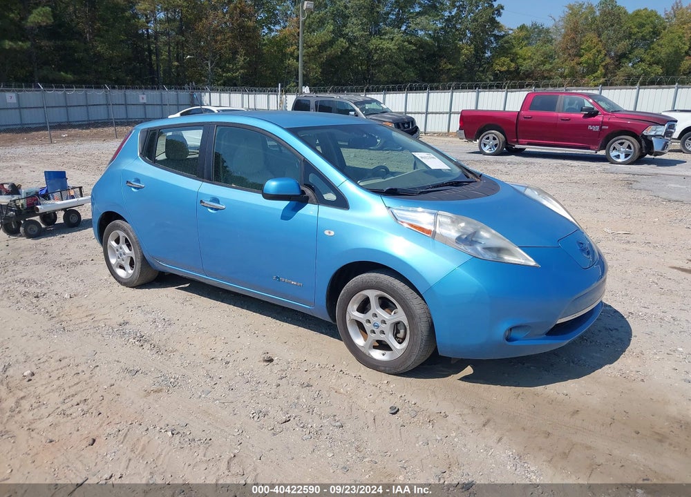 2011 NISSAN LEAF SL VIN: JN1AZ0CP0BT003522