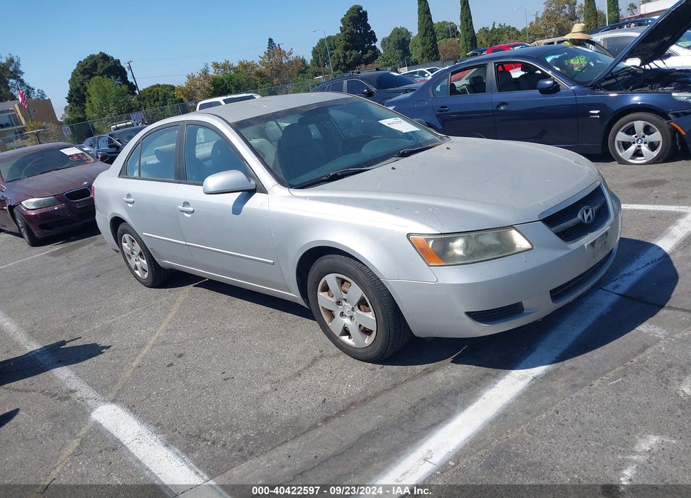 2007 HYUNDAI SONATA GLS VIN: 5NPET46C97H243776