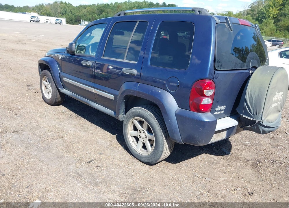 2006 JEEP LIBERTY LIMITED EDITION VIN: 1J8GL58K56W196637