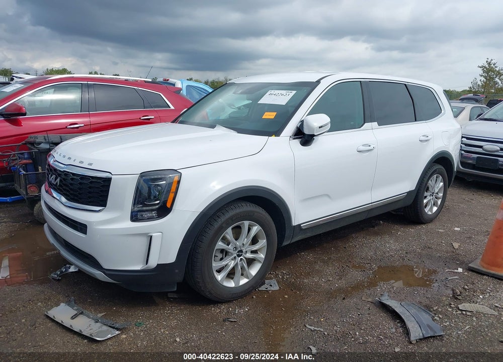 2022 KIA TELLURIDE LX VIN: 5XYP2DHC4NG195813