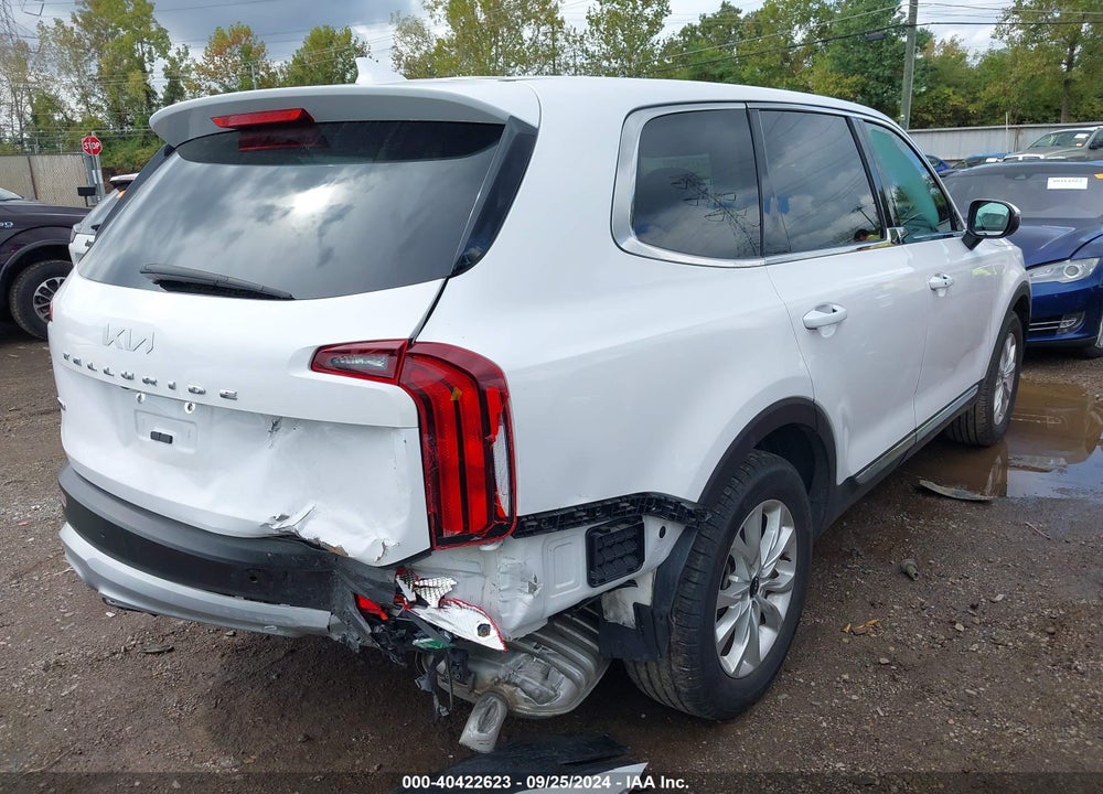 2022 KIA TELLURIDE LX VIN: 5XYP2DHC4NG195813