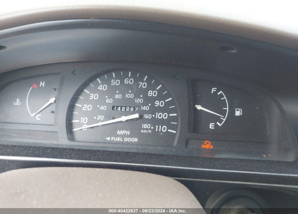 2001 TOYOTA TACOMA BASE (M5) VIN: 5TENL42N81Z766606