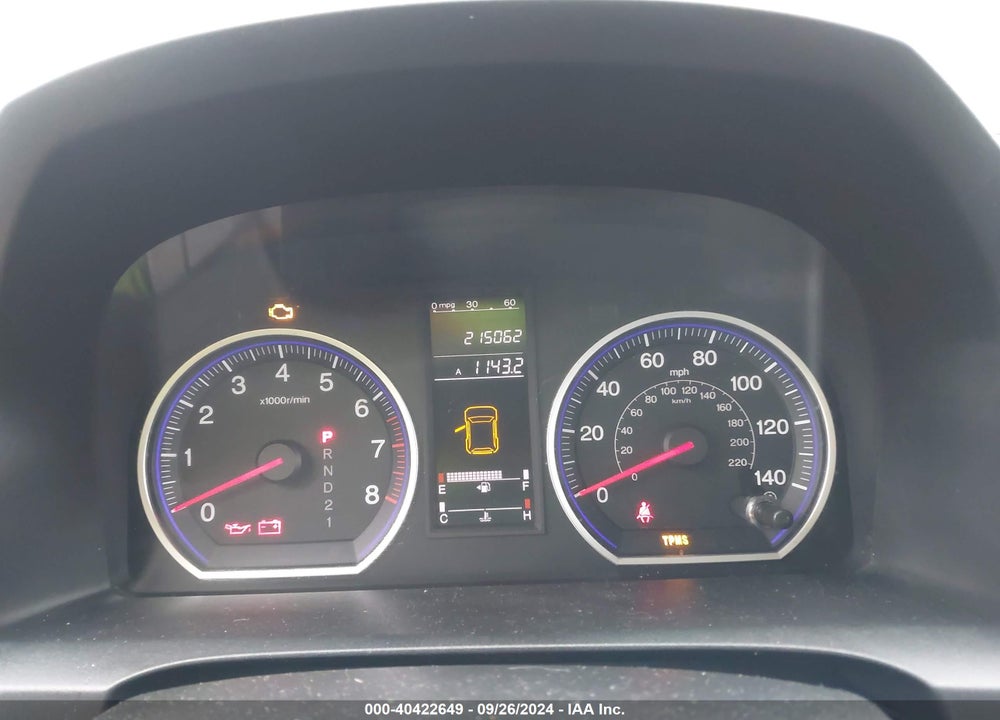 2009 HONDA CR-V LX VIN: 5J6RE48339L026550